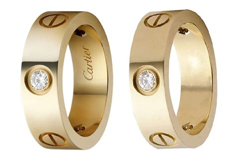 cartier love ring gold dupe|cartier love collection dupes.